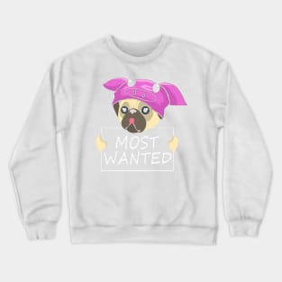 Best Novelty Gift Idea with Quote for Pug Lovers Crewneck Sweatshirt